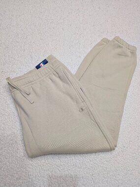 Champion Men’s Powerblend Fleece Joggers - Size XXL NWT Beige